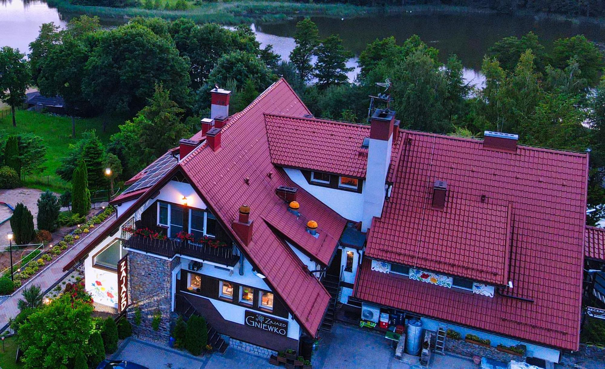 Zajazd Gniewko Mala Karczma Bagian luar foto